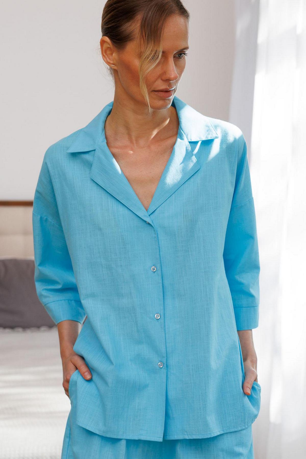 Хлопковая блуза 1521/69018