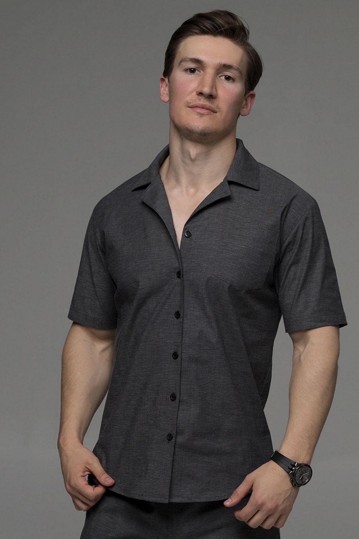 Мужская рубашка 1509/69009