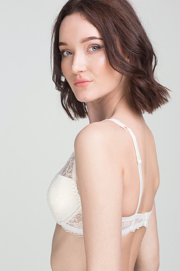 Бюстгальтер triangle с кружевом ST-1602 Stefanie ivory 10