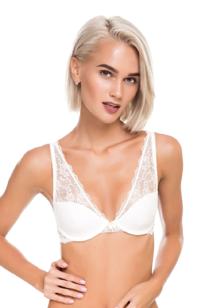 Бюстгальтер triangle з мереживом ST-1602 Stefanie ivory 10