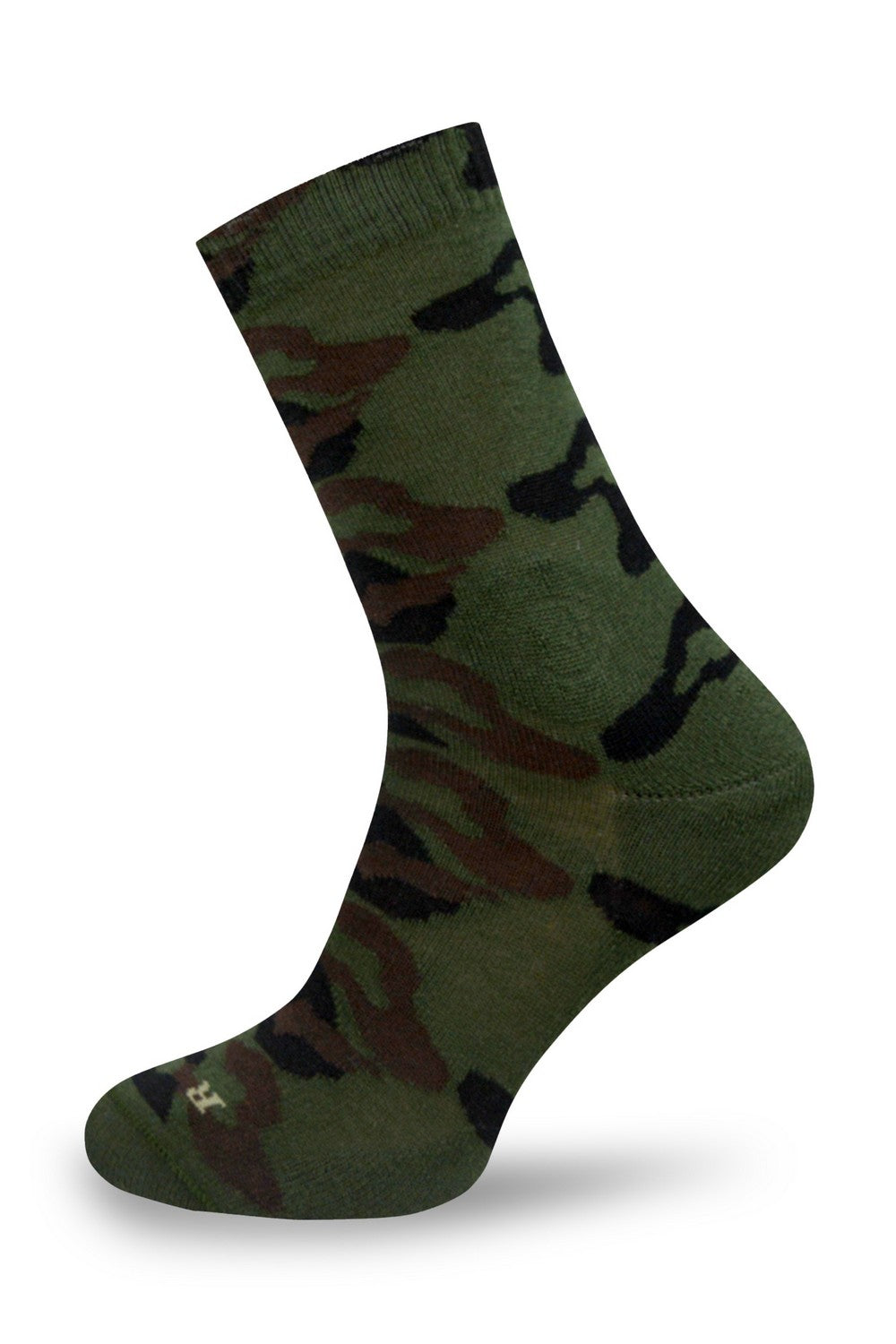 Мужские носки с принтом Hunting green