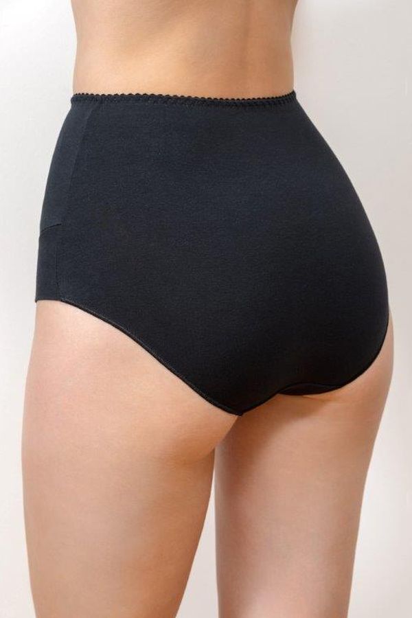 Высокие трусики слип maxi BLF 001 black (2 шт.)