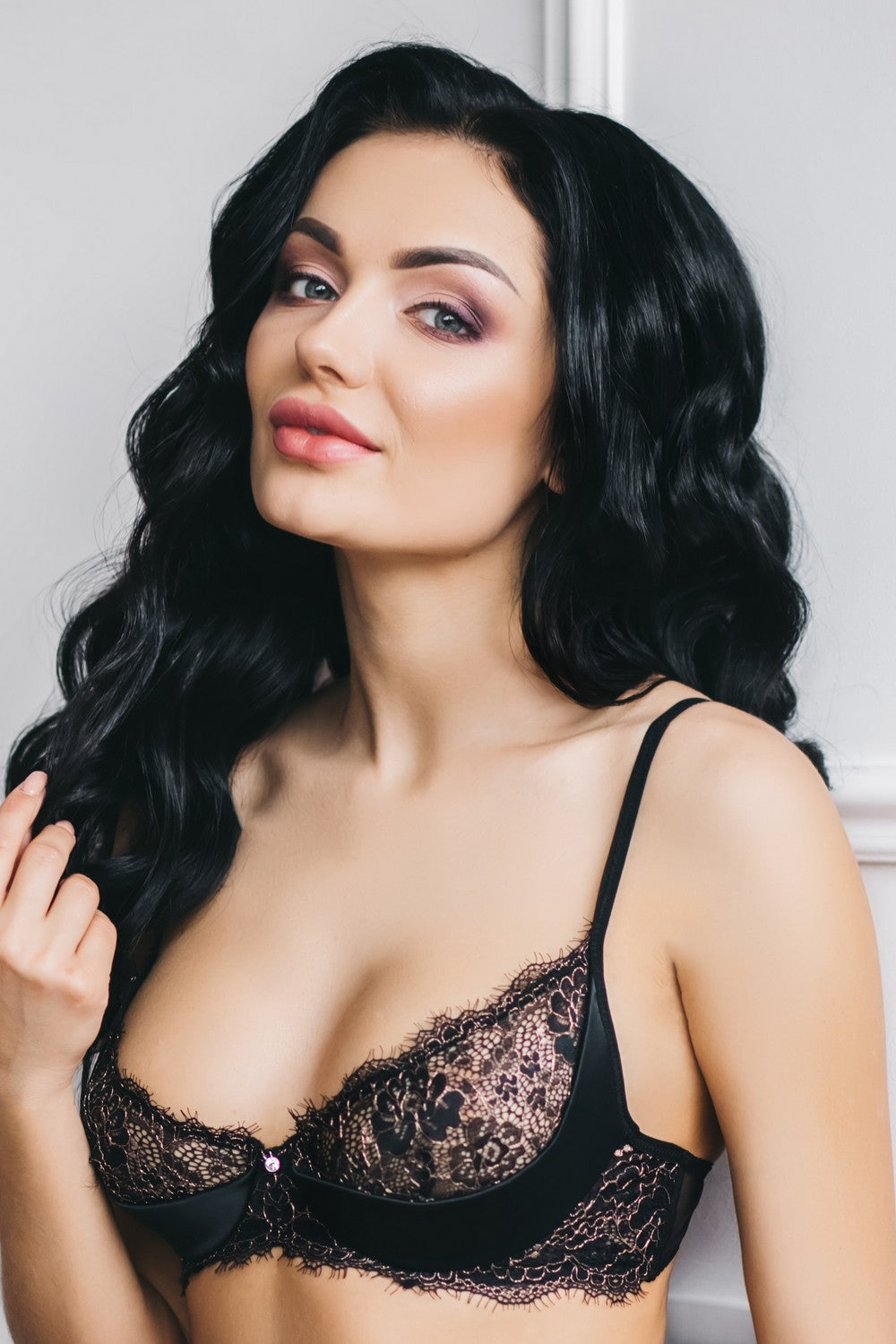 Мягкий бюстгальтер с золотистой нитью SB 109 gold