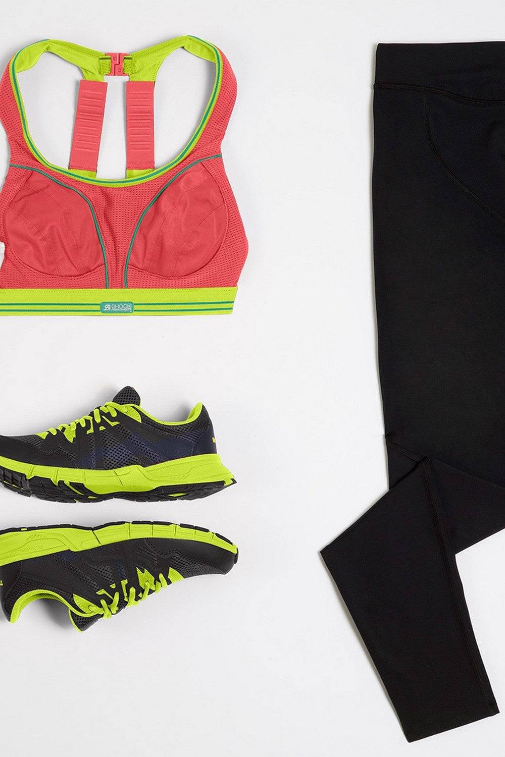 Бюстгальтер для бега B5044 Running bra (ур.3) rouge/citron