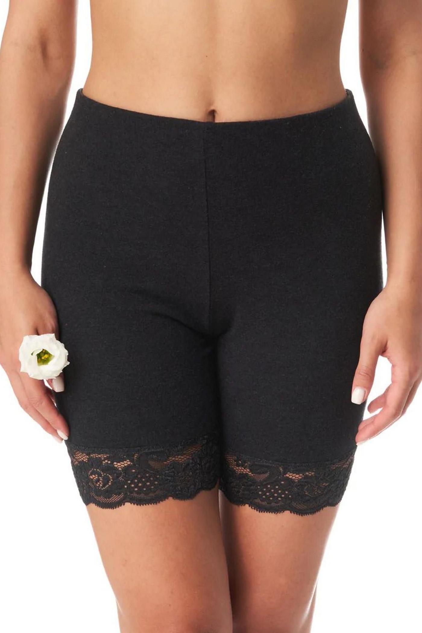 Термошорты с кружевом LXU 729 1