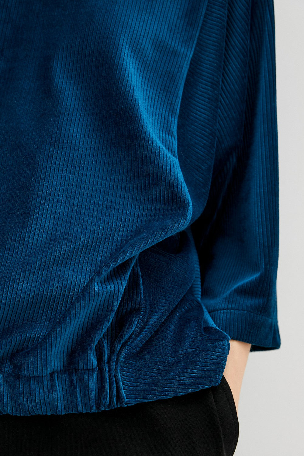 Кофта с широкими рукавами 019/3 Blue