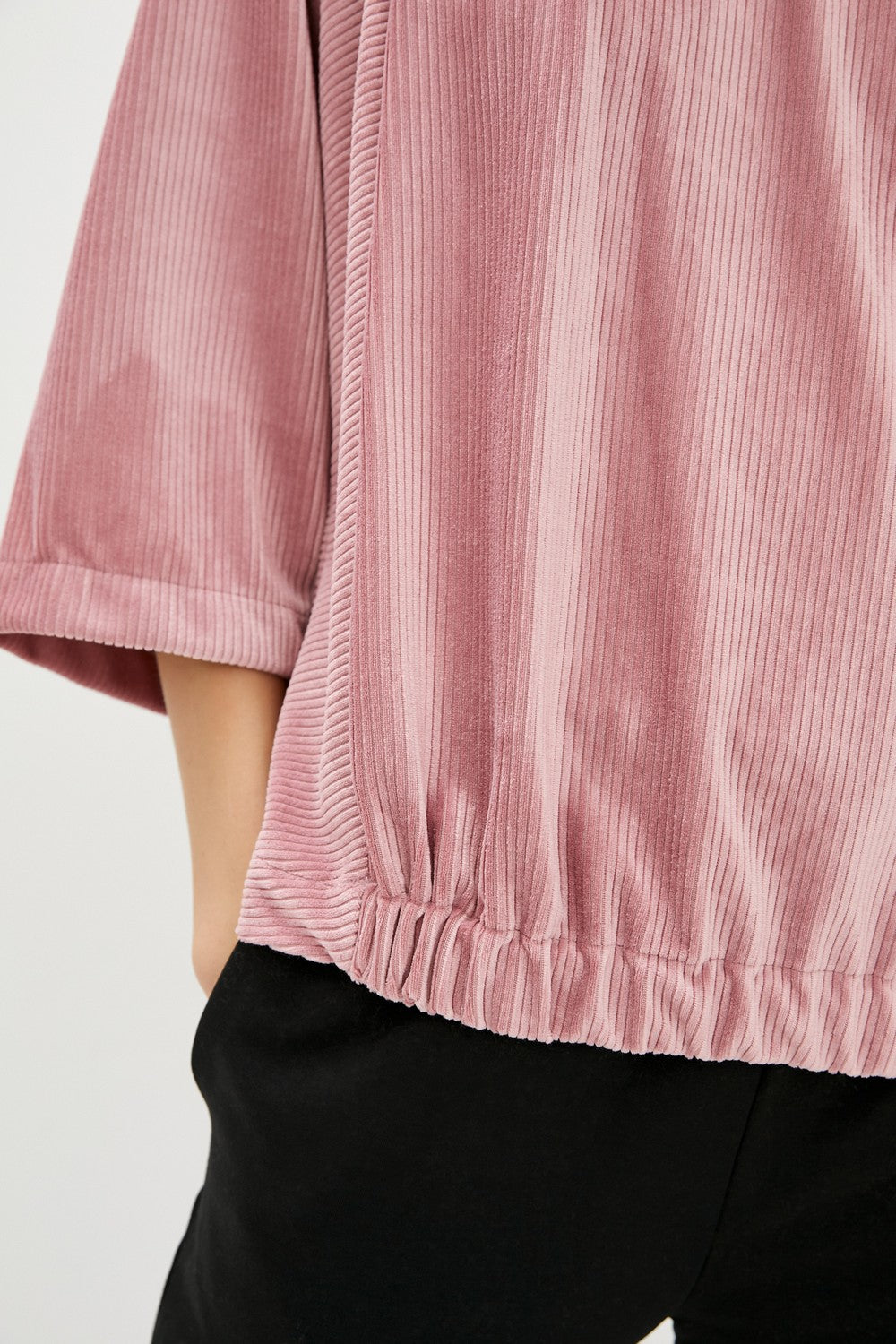 Кофта с широкими рукавами 019/3 Powder