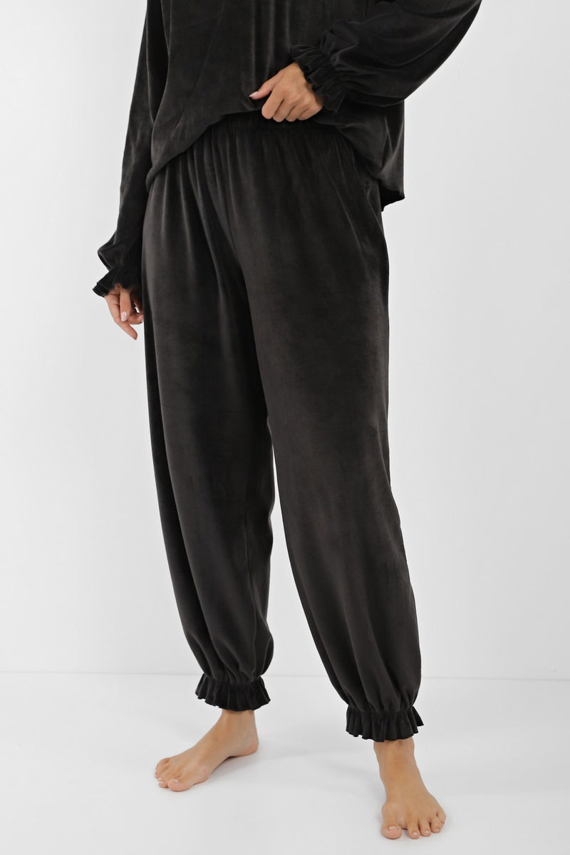 Пижама с брюками 030 black