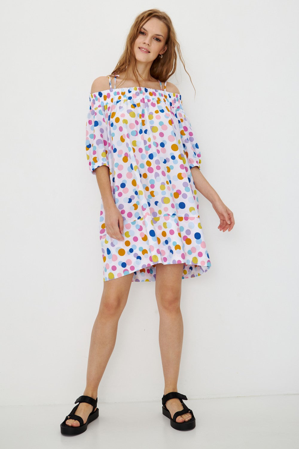 Платье с ярким принтом 126 Fiesta