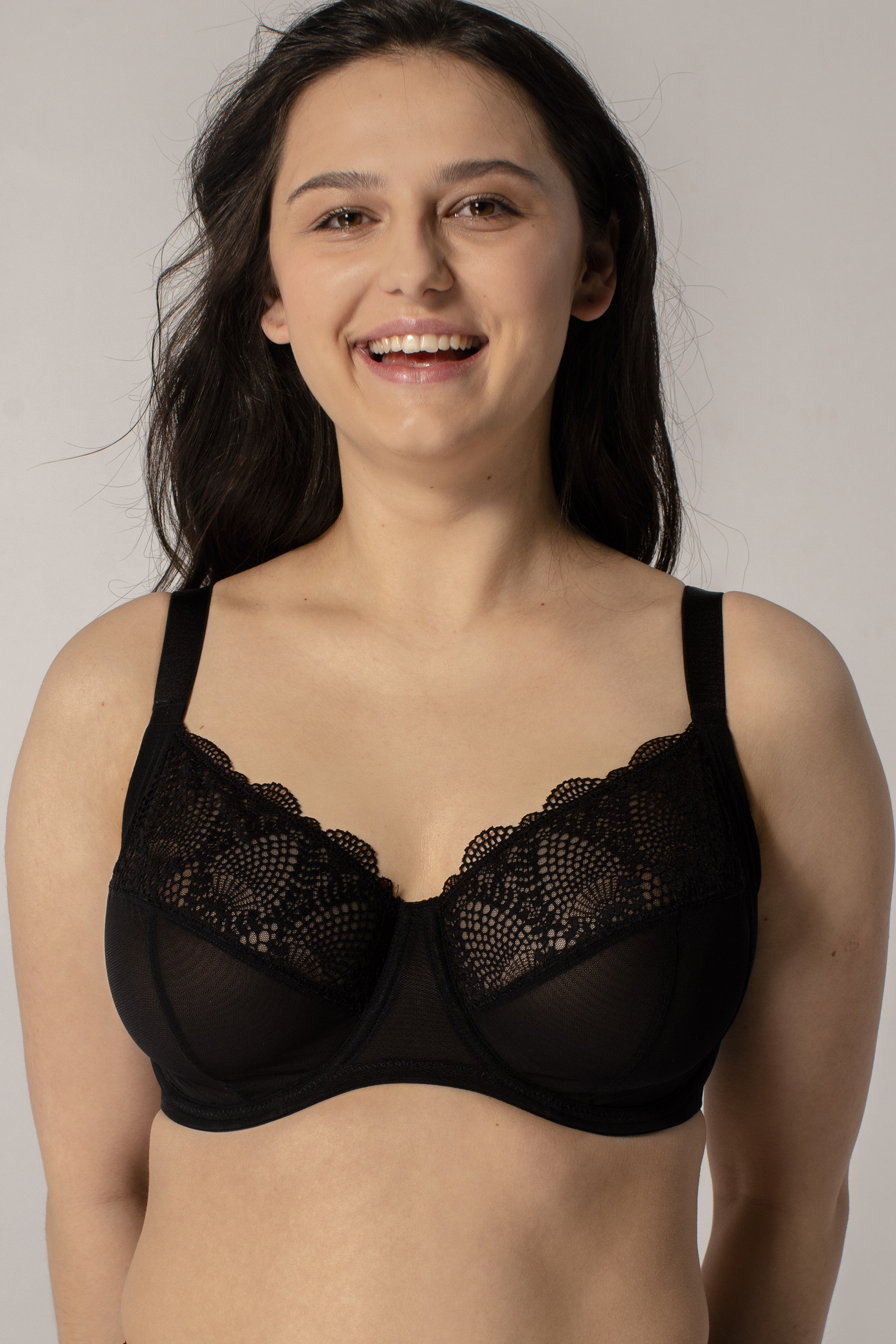 Мягкий бюстгальтер на косточках SLZ23101044/344EC black