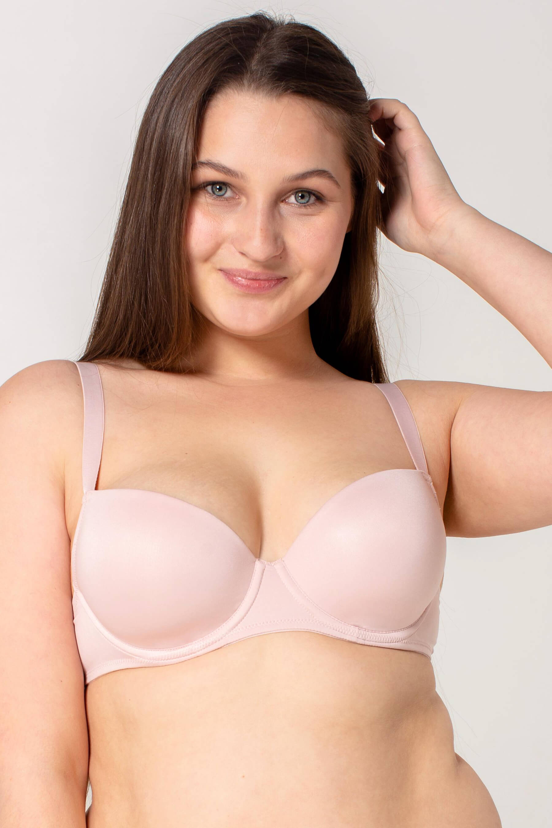 Гладкий бюстгальтер из микрофибры SLZ24001108/108BC rose cream