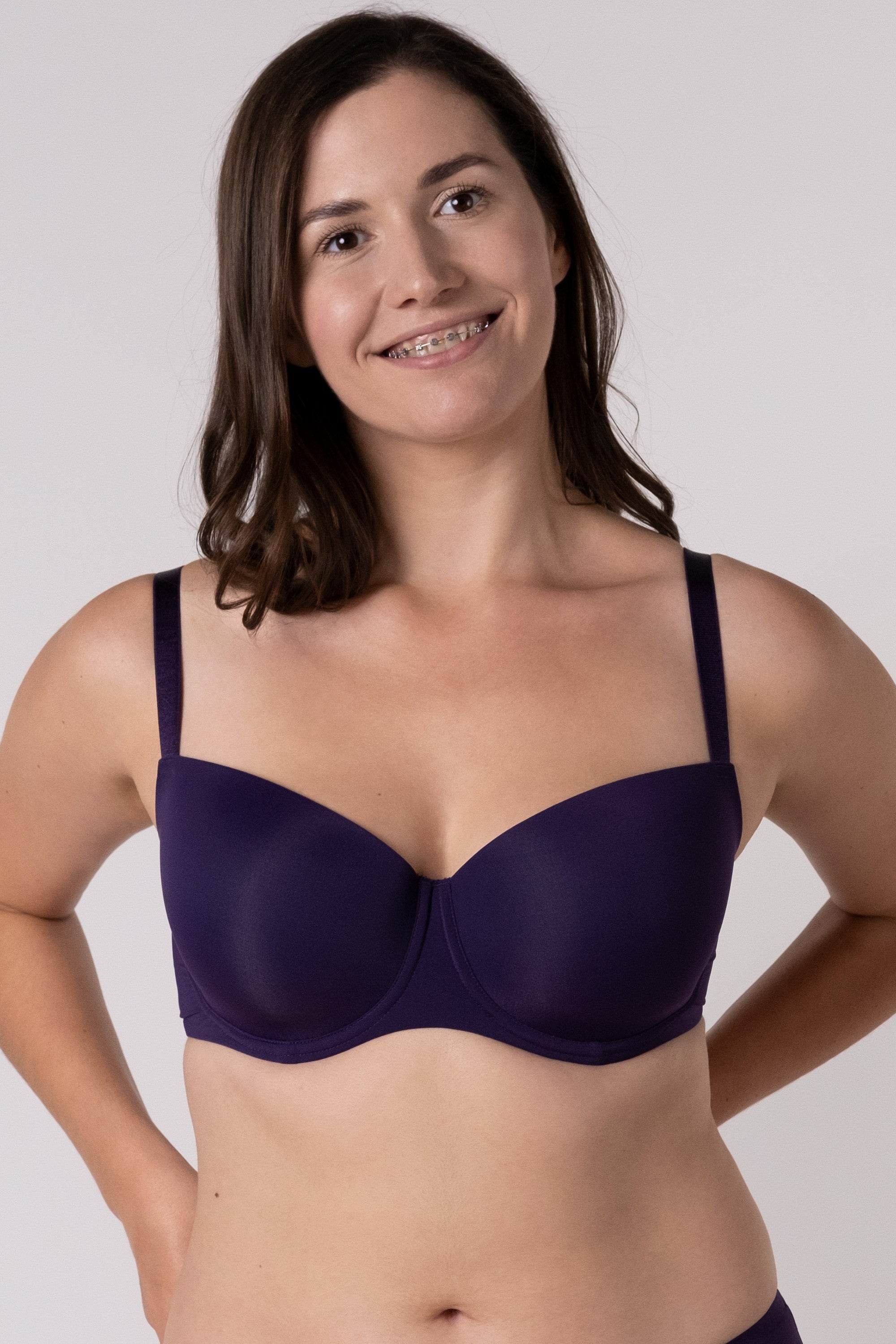 Бесшовный бюстгальтер SLZ19801033/033С blackberry