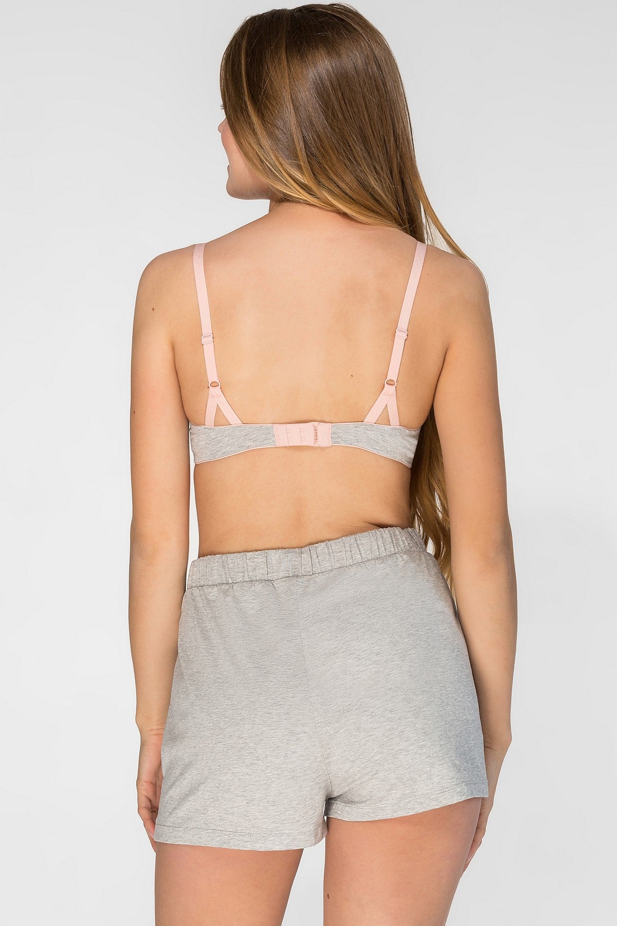 Домашние шорты из хлопка SLZ23302123/123S gray