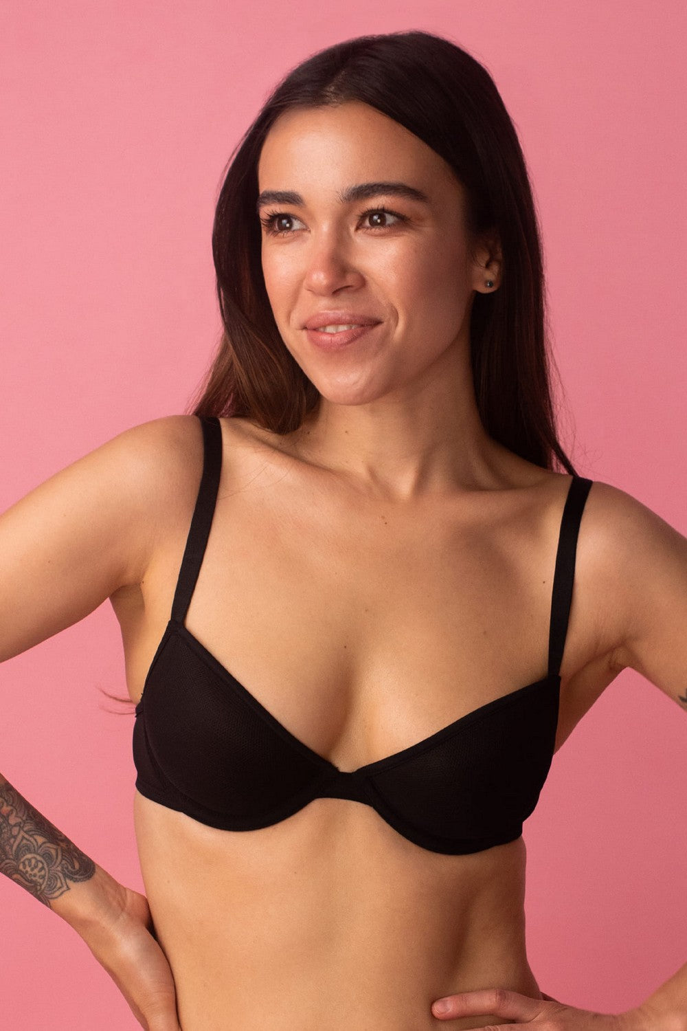 Бюстгальтер с формованной чашкой SLZ23601002/102LC black