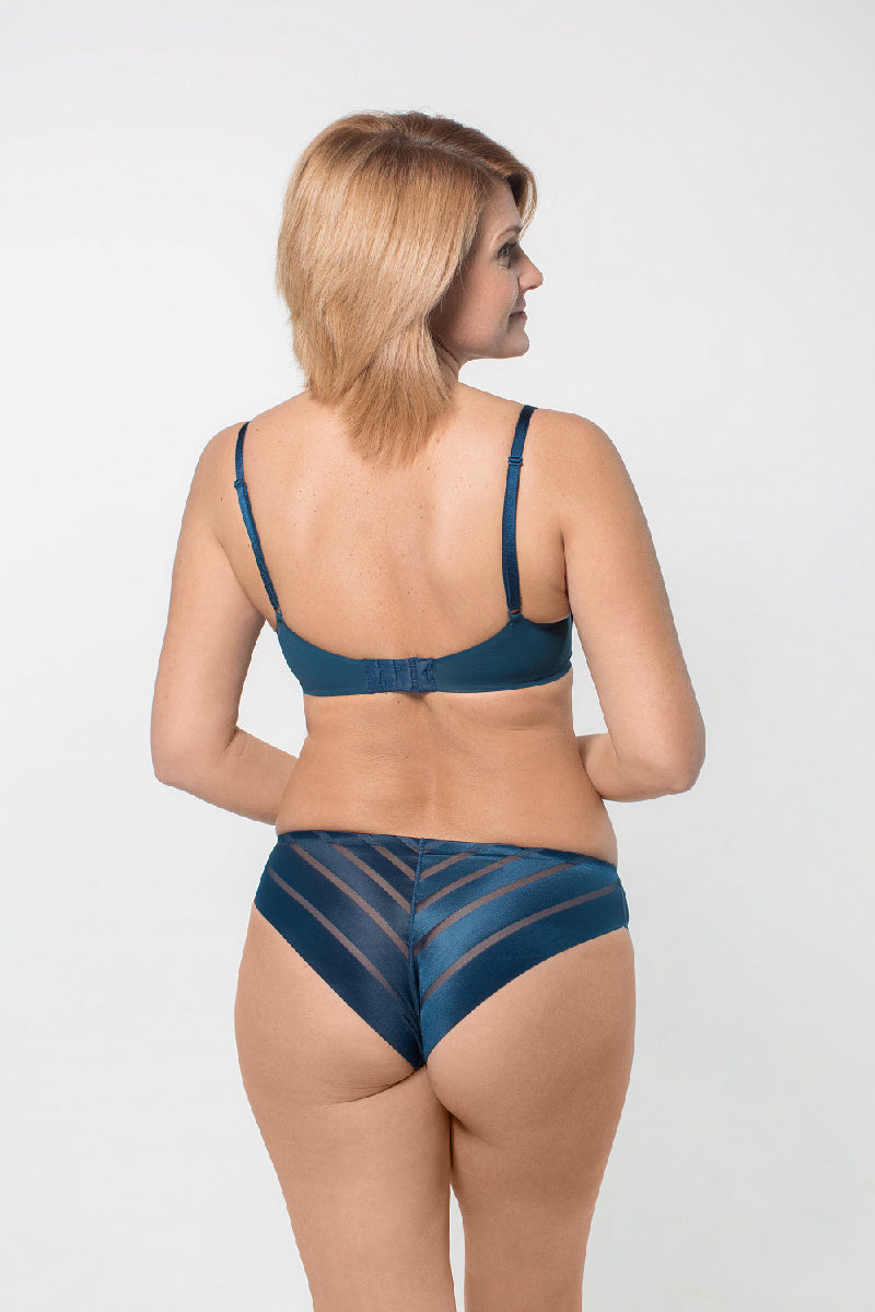 Бесшовный бюстгальтер без косточек SLZ19801015/015С aquamarine