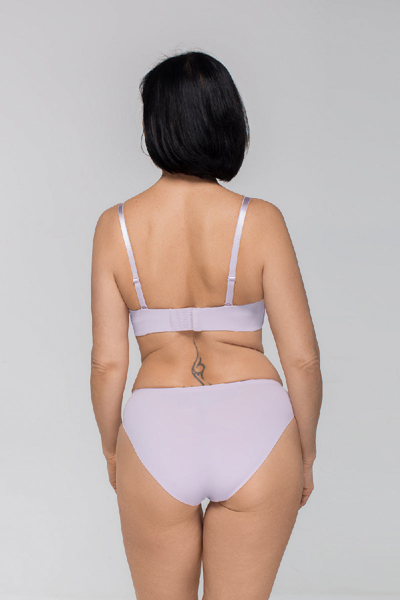 Безшовний бюстгальтер пуш-ап SLZ19801025/025C lilac