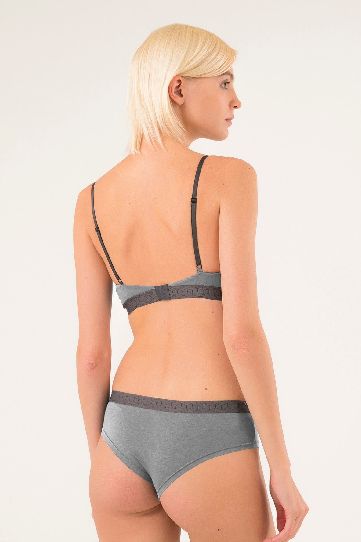 Бралет з органічної бавовни bralet.01 grey