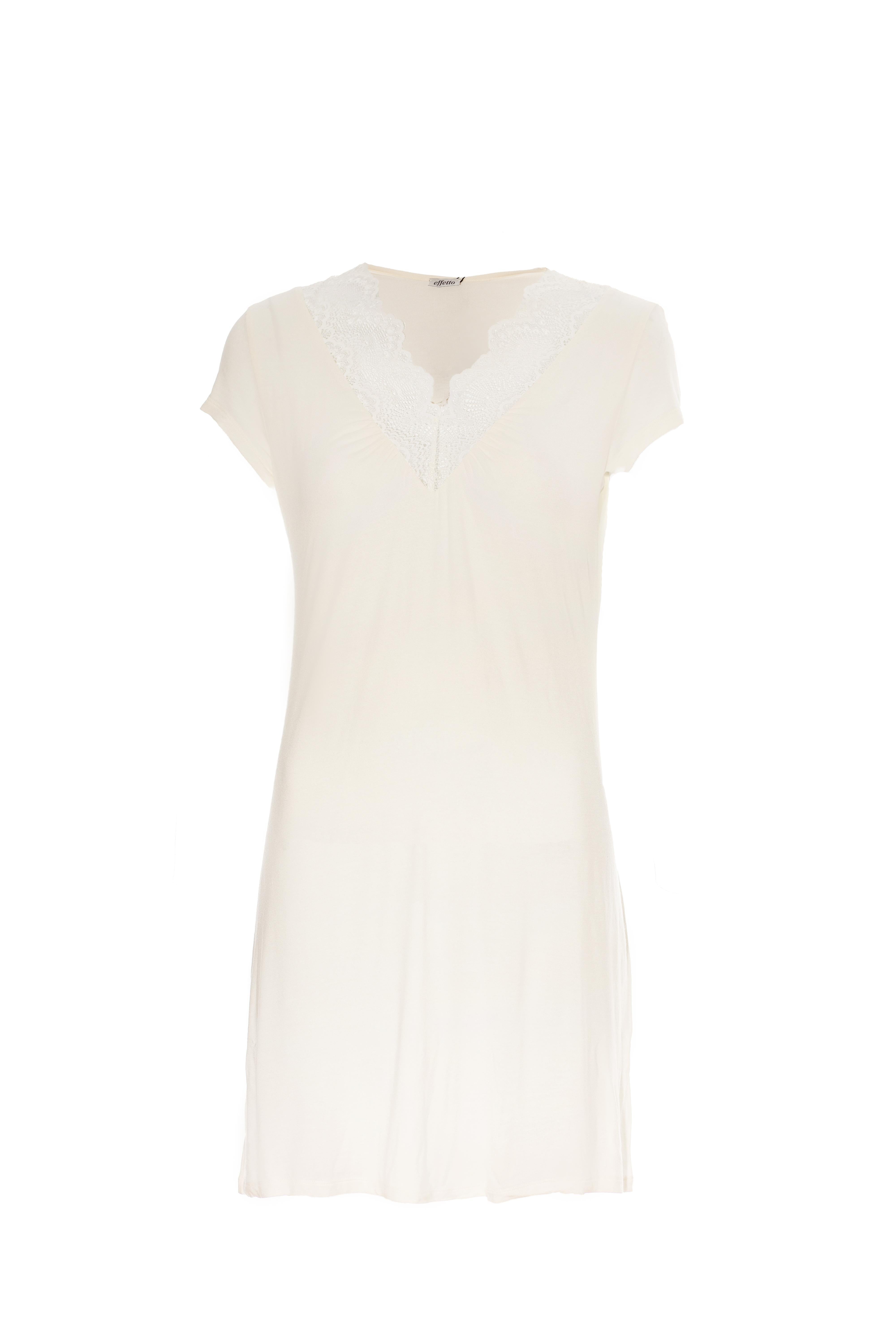 Ночная сорочка из бамбука 0211 beige/ivory