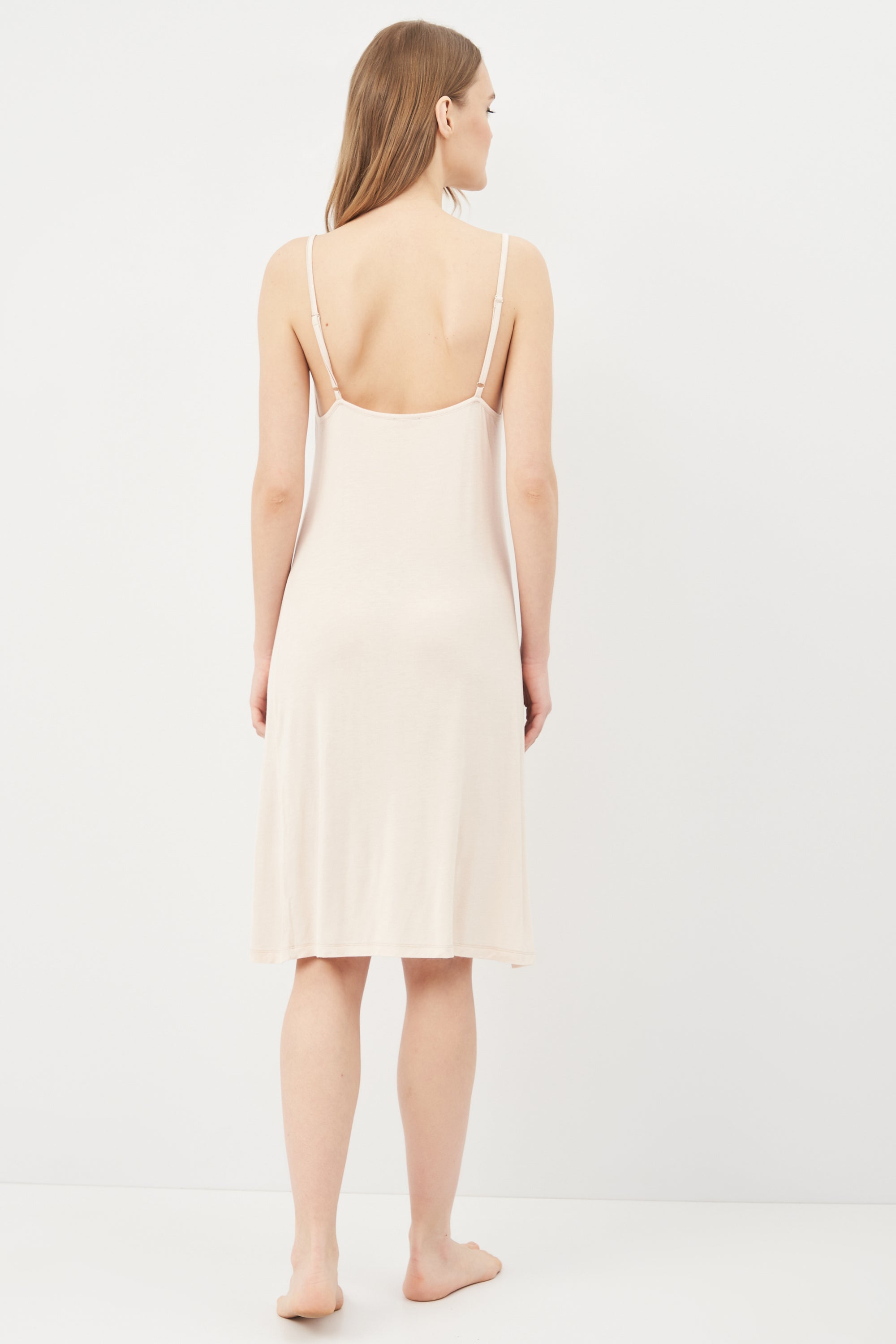 Сорочка из бамбука 03119 beige