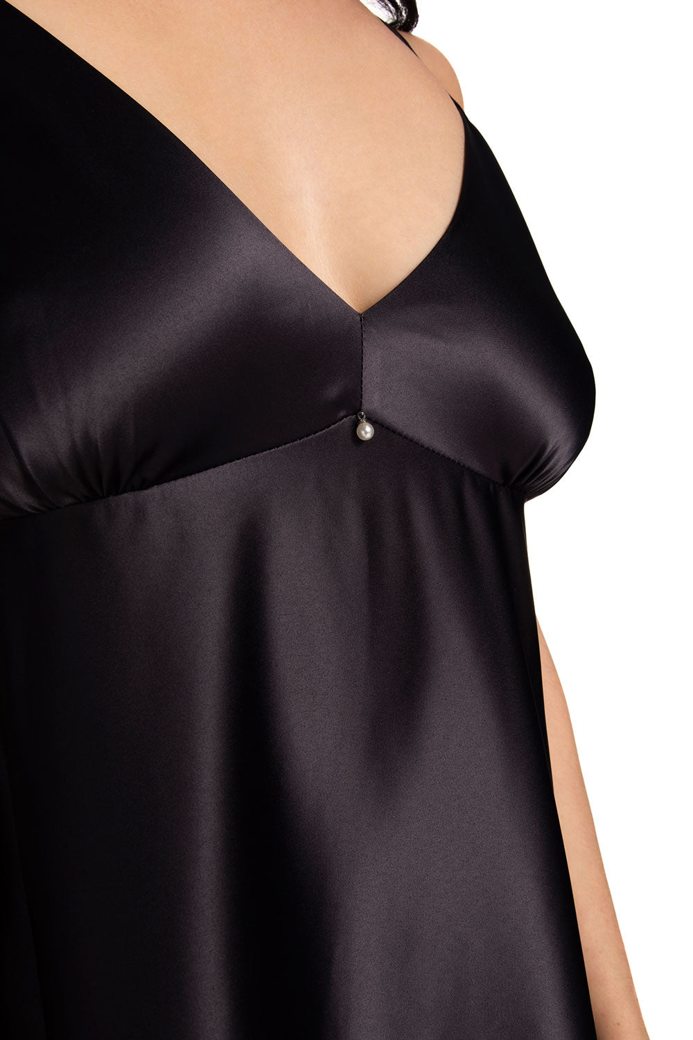 Сорочка из сатина S03199 gray