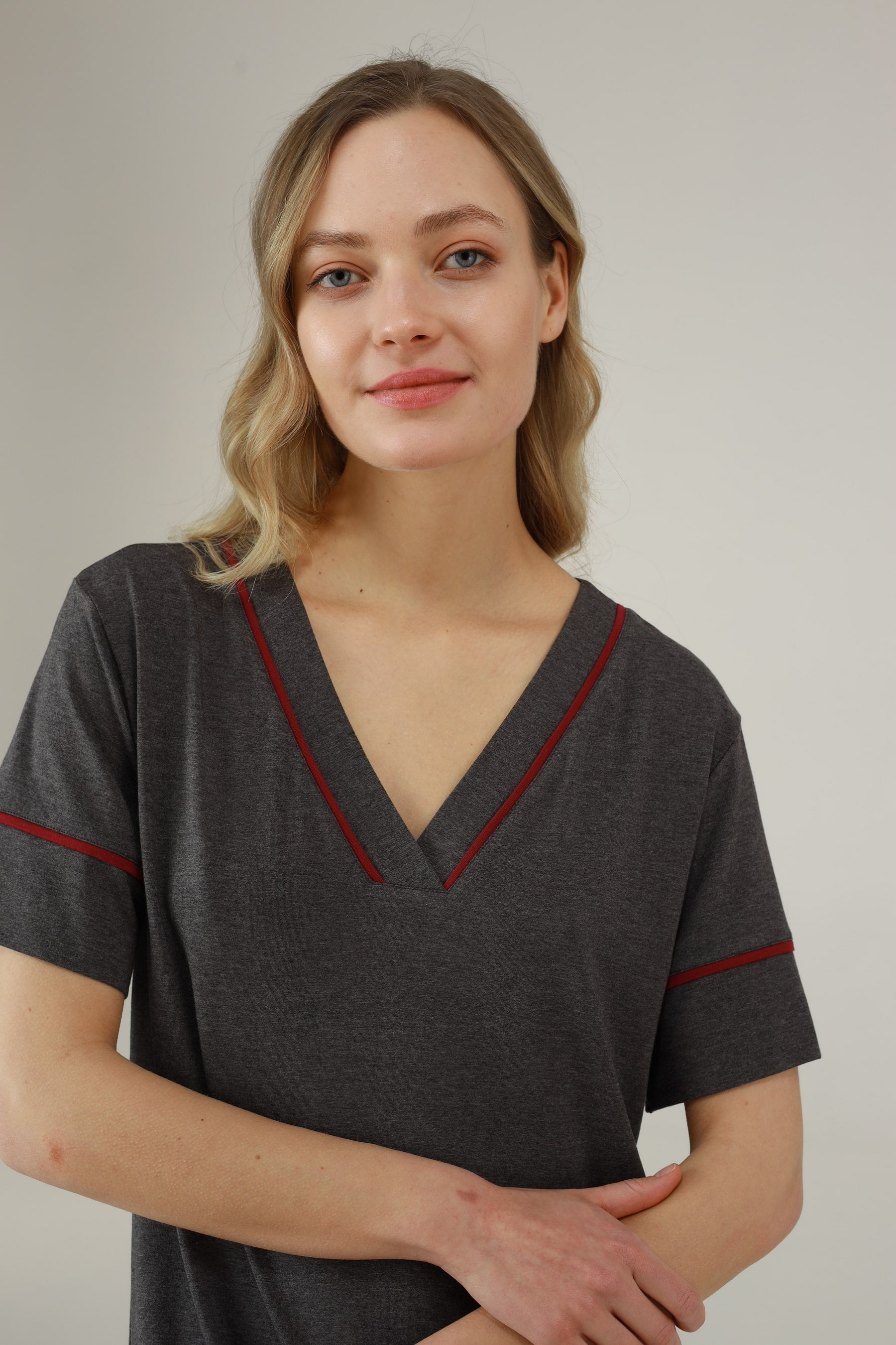 Сорочка з модалу LDM 102/17/01 Eloise