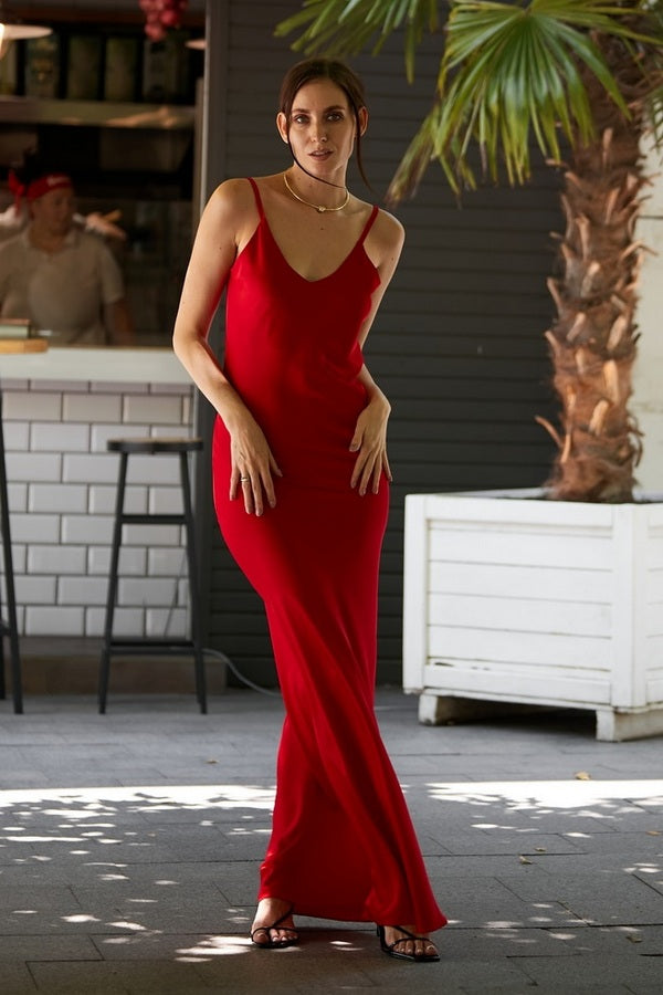 Шелковое платье-комбинация Scarlet SH0055-88-02