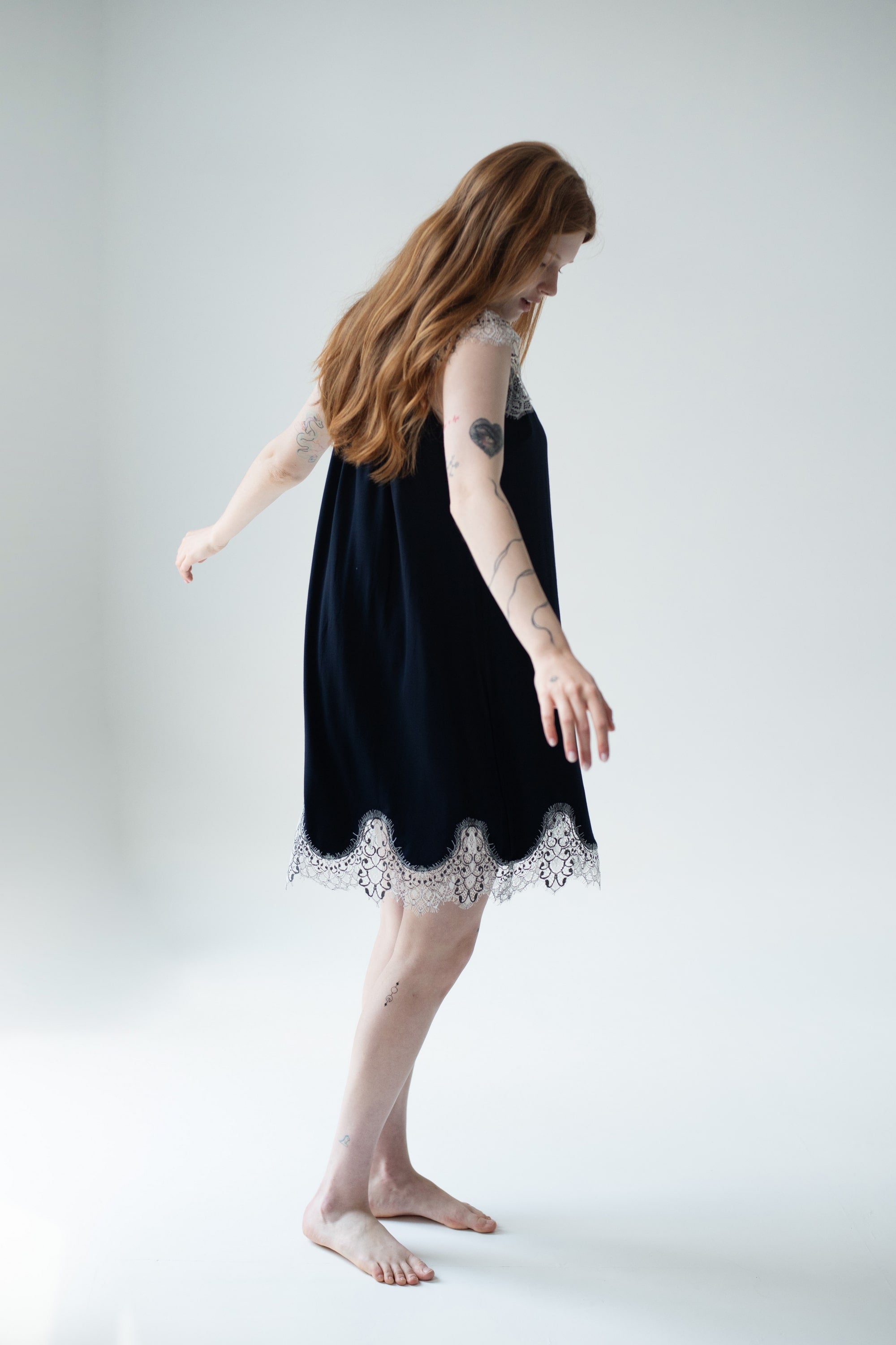 Сорочка з віскози 034 Blue