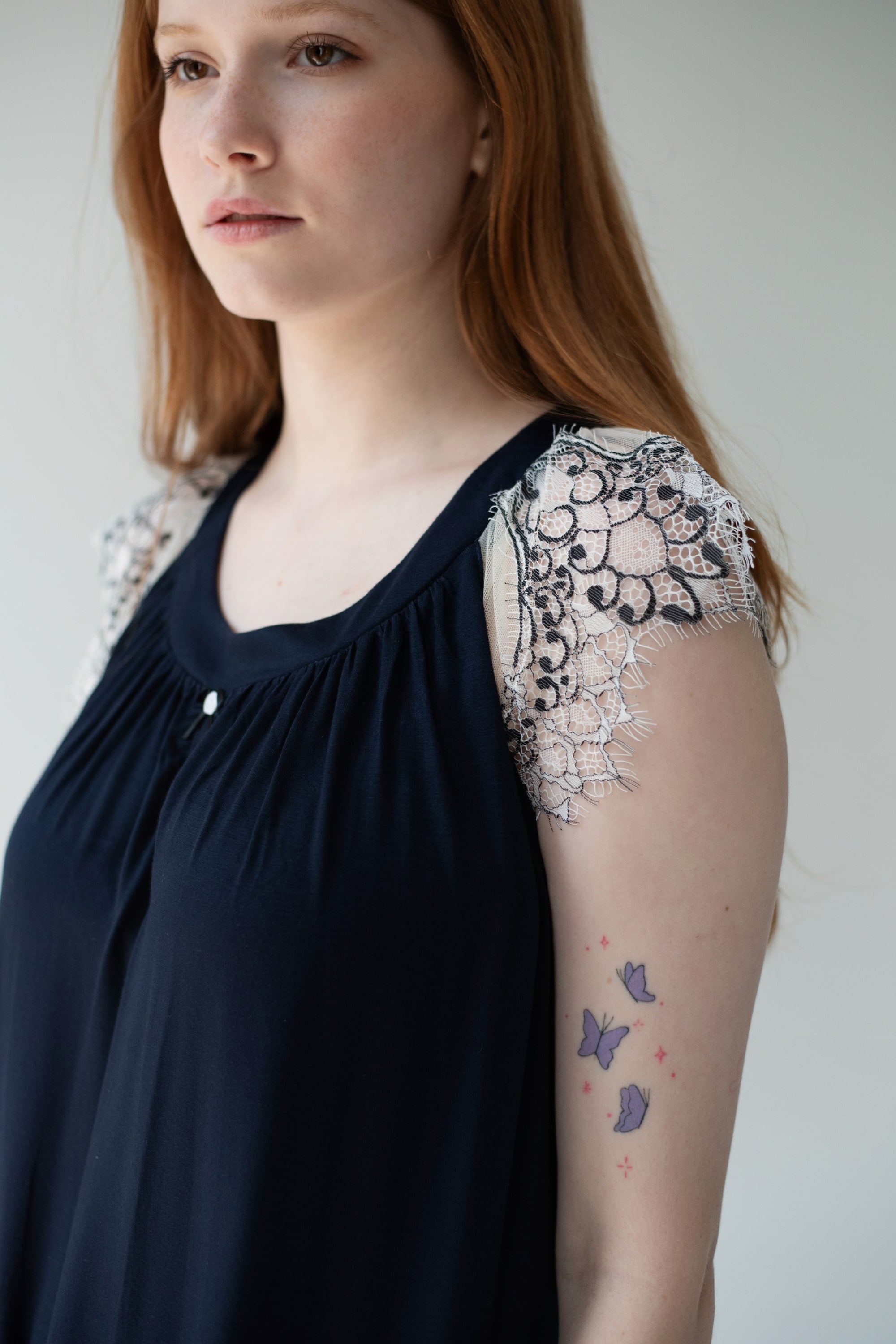 Сорочка из вискозы 034 Blue