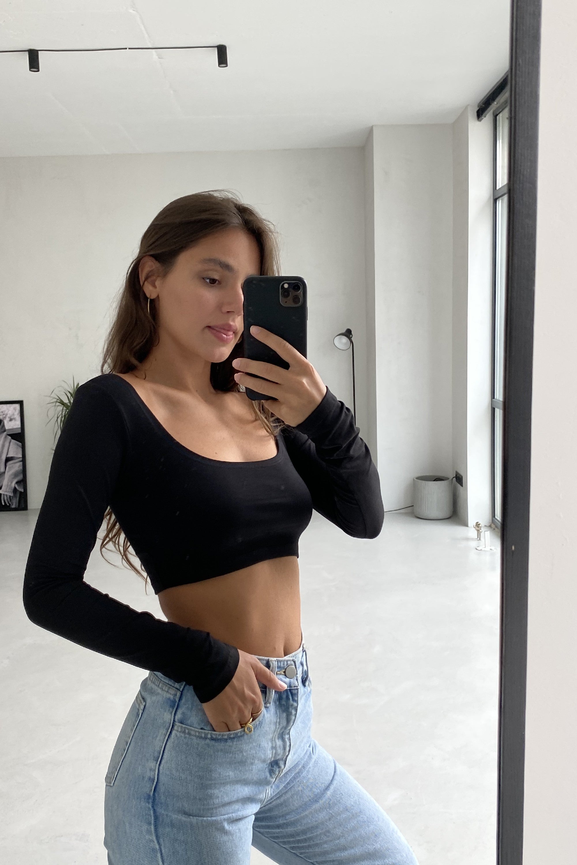 Хлопковый кроп-топ Tuesday SS21624/1