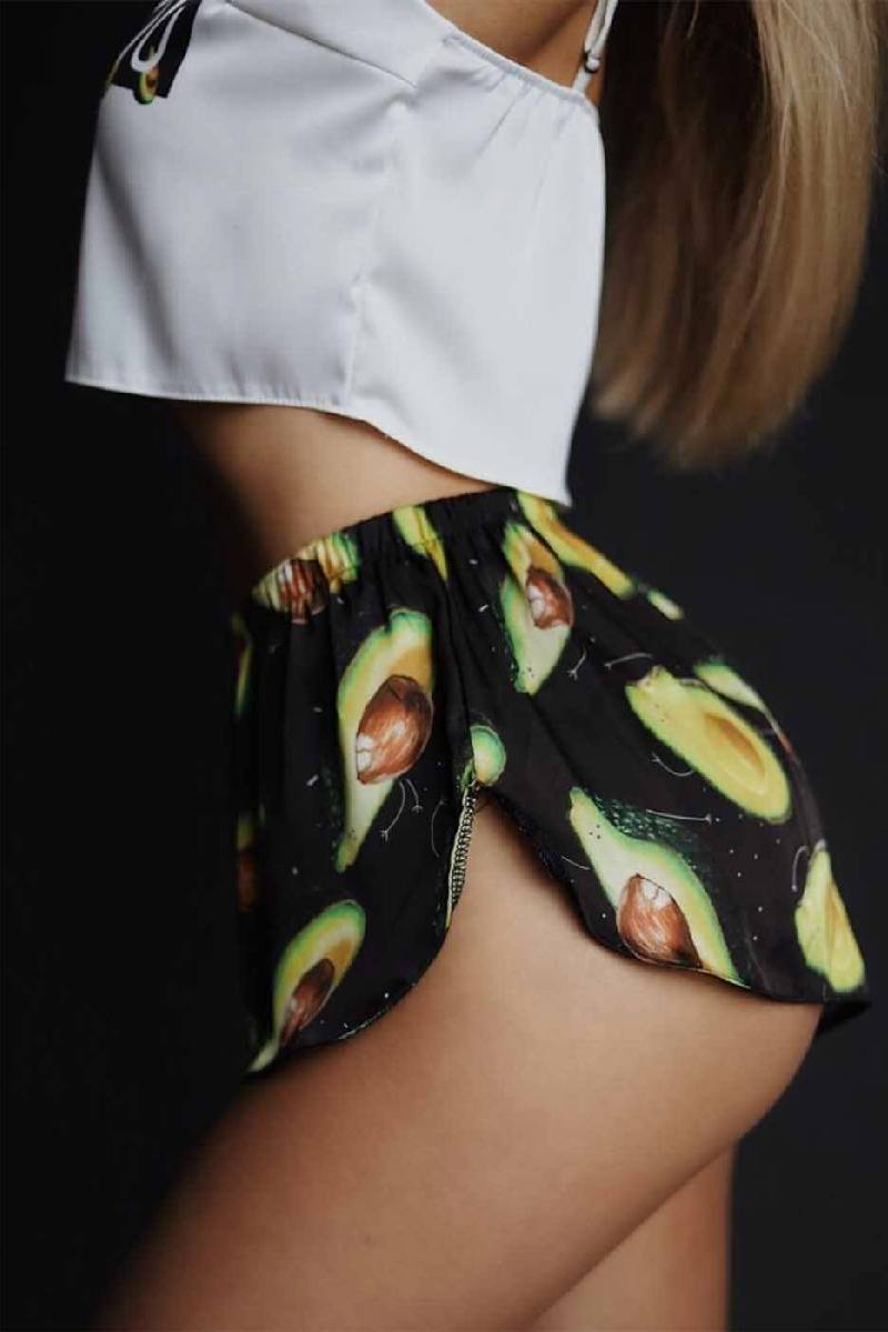 Пижама с коротким топом Avocado