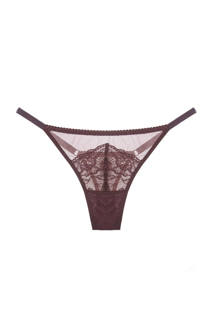Трусики стринг из сетки 04.2043 irish coffe