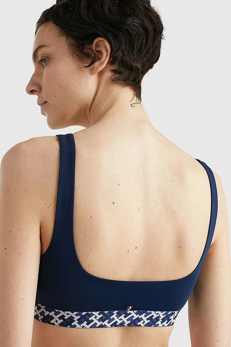 Топ с брендированной резинкой 182975301 blue