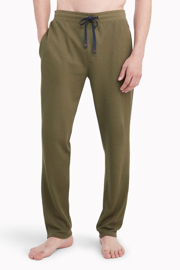Домашние мужские брюки из хлопка 481559829 green