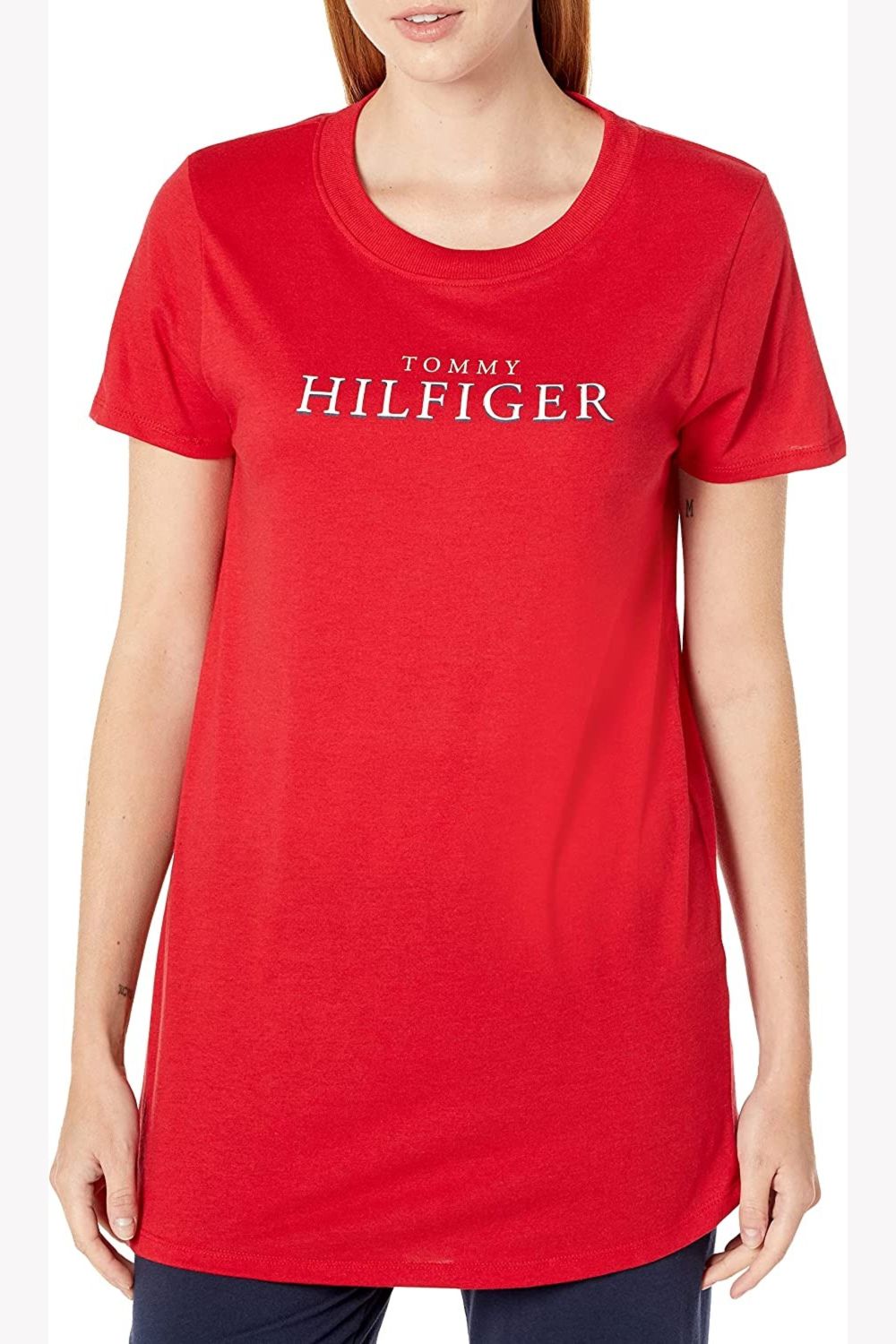 Домашнее платье из хлопка 50258046 red