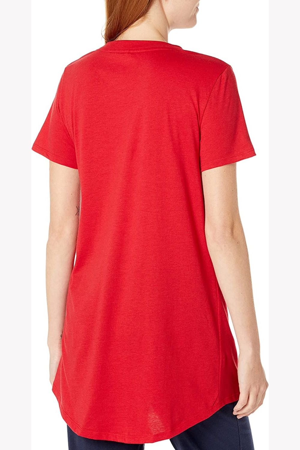 Домашнее платье из хлопка 50258046 red