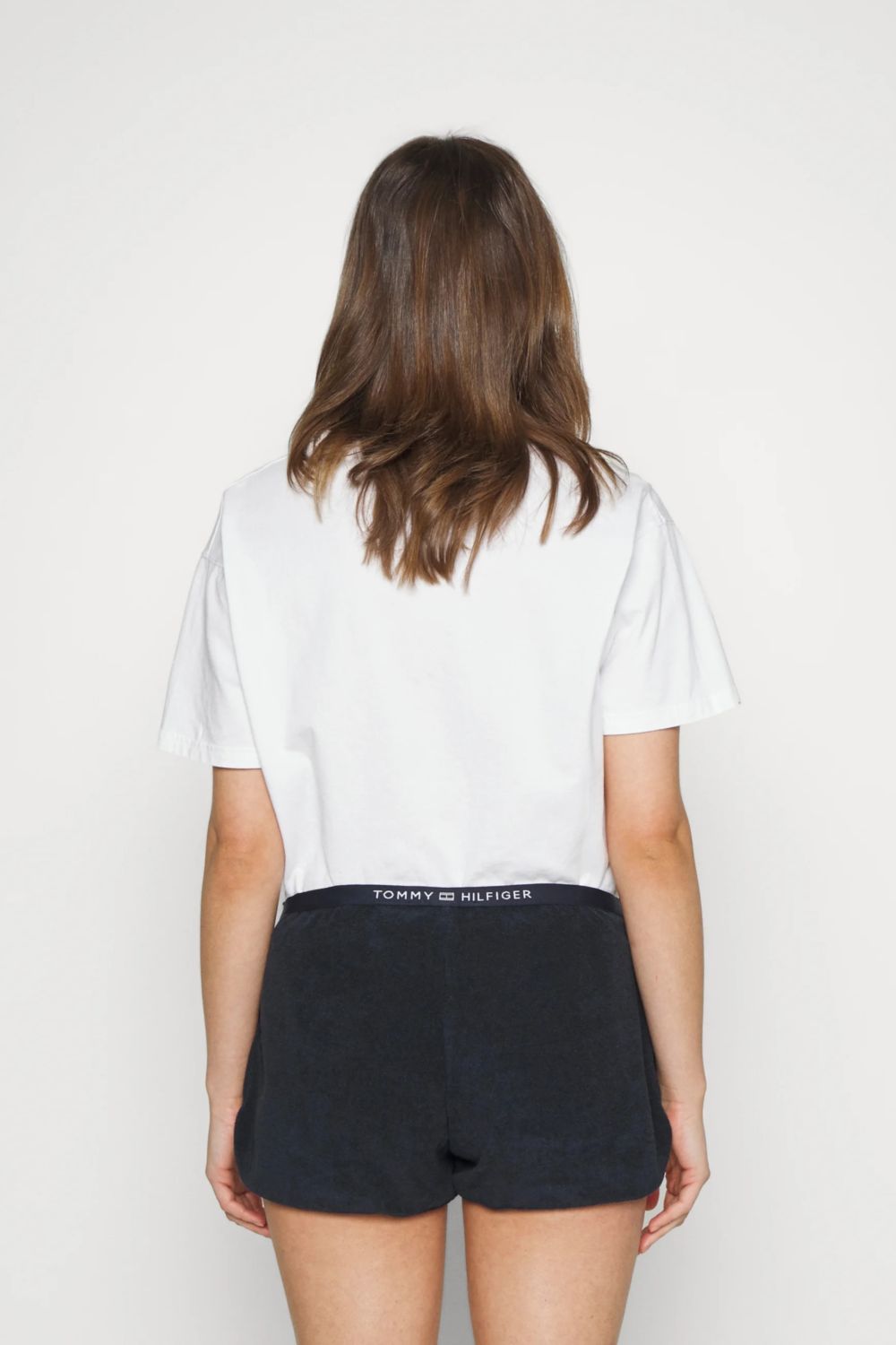 Домашние махровые шорты 584071975 blue