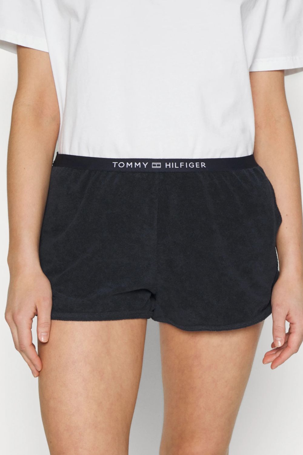 Домашние махровые шорты 584071975 blue