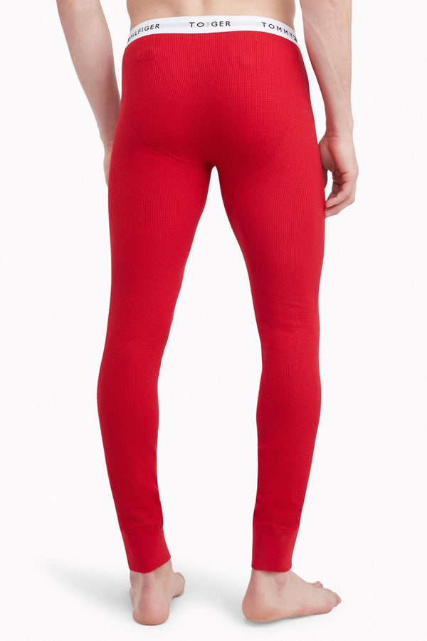 Вафельные мужские брюки 637962890 red