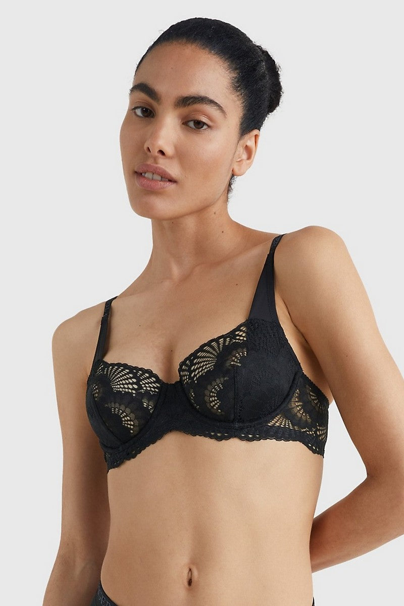 Мягкий бюстгальтер балконет 789331863 black