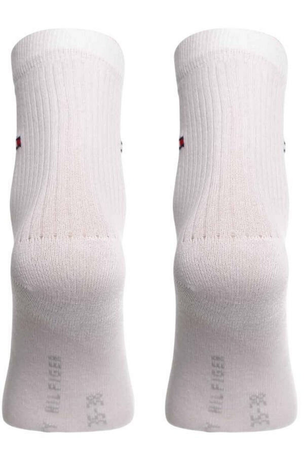 Набор хлопковых носков 858216586 (2 шт.) white/pink