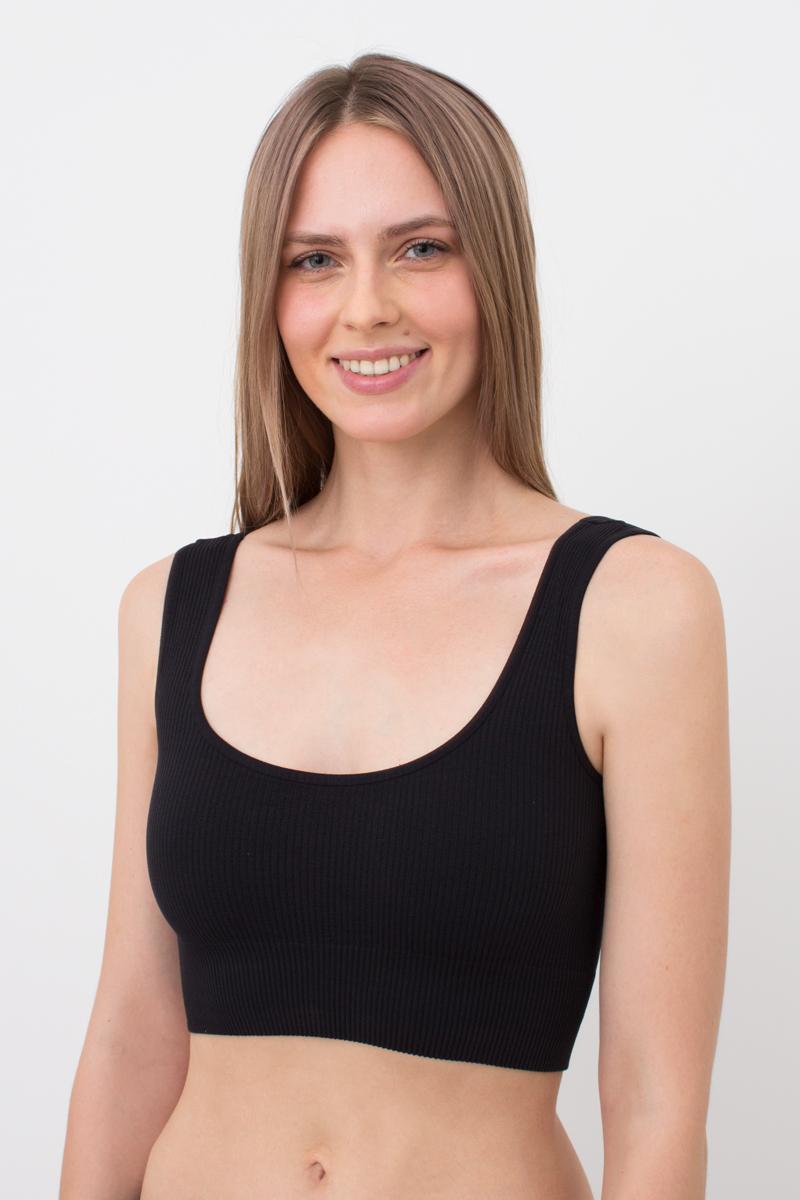 Топ у рубчик 1011066 Top Rib black