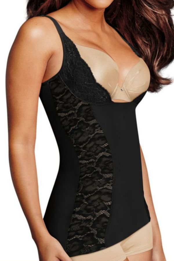 Коригуючий топ з мереживом DM5002