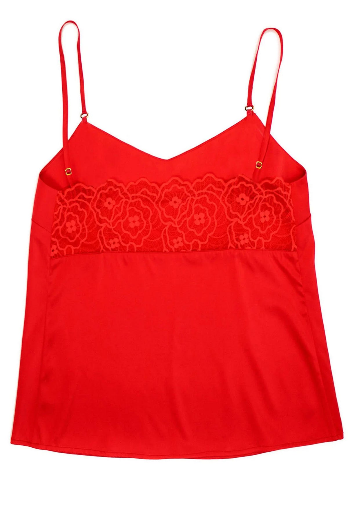 Шовковий топ 211403-01 Good Girl Gone Bad red