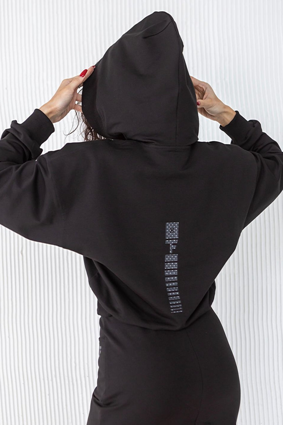 Хлопковое худи с капюшоном A21-LD10