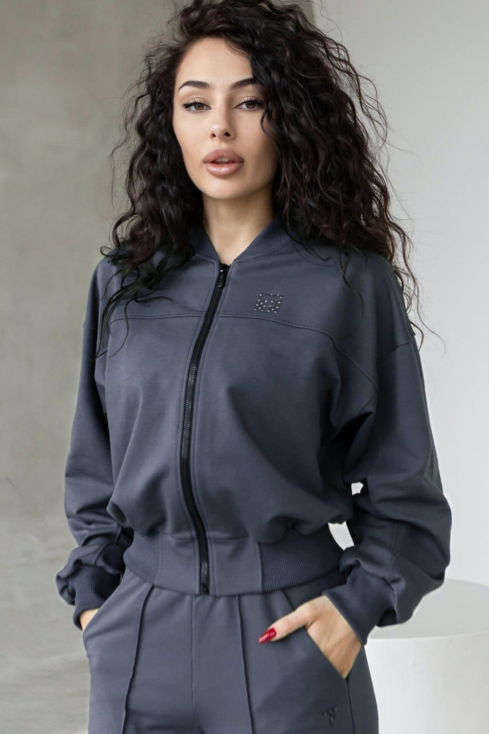 Бомбер на молнии A4-LD9