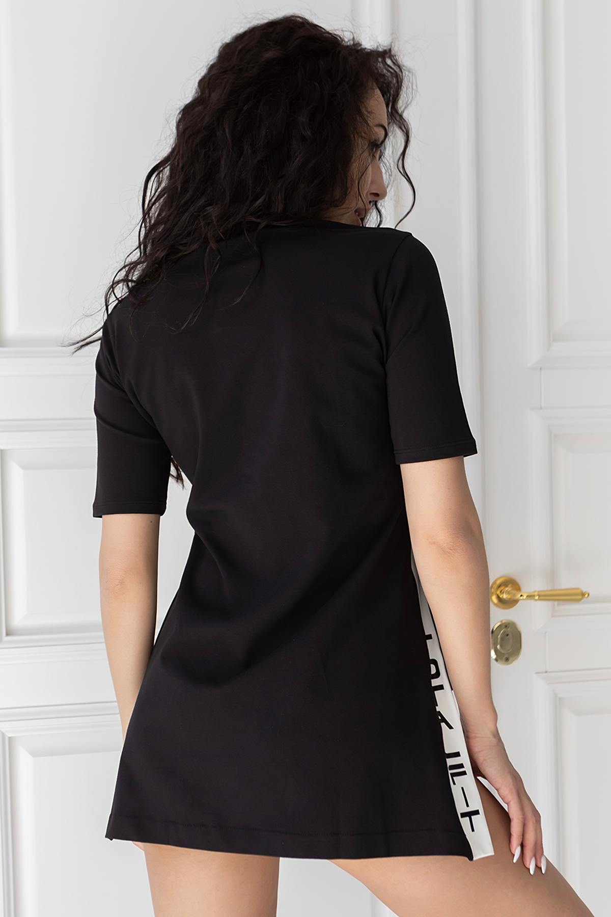 Хлопковая футболка с логотипом D4-C10