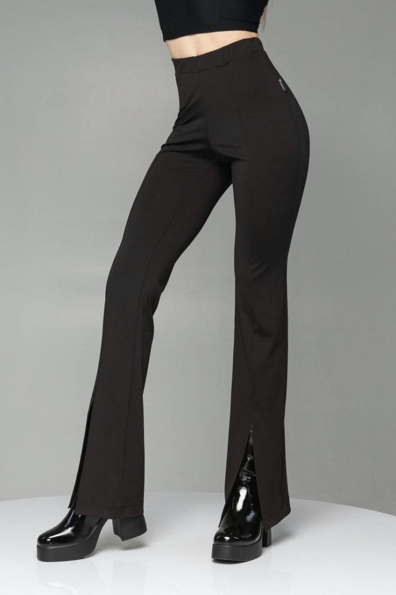 Брюки с разрезами спереди E71-D10