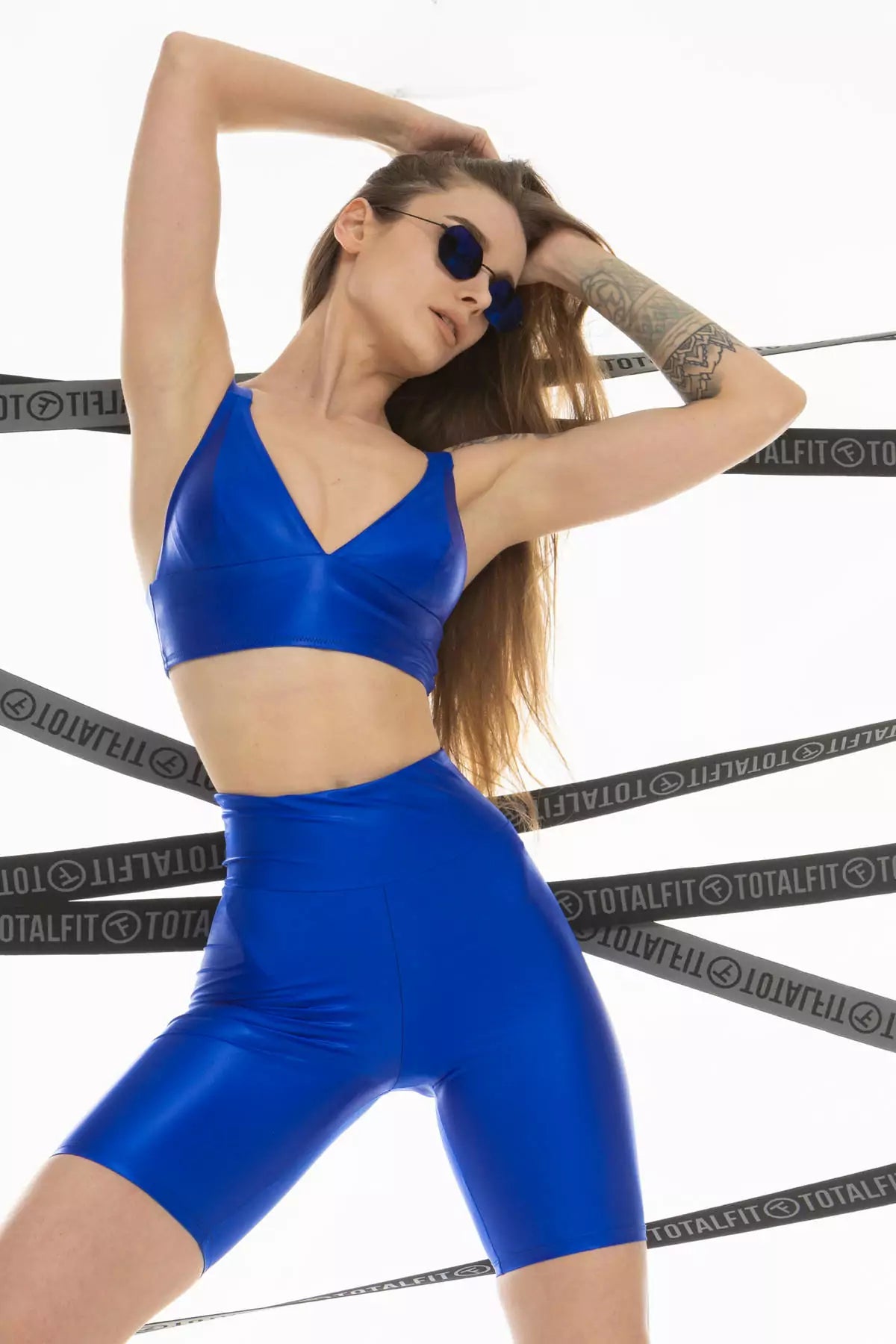 Велосипедки с высоким поясом HW142-C56