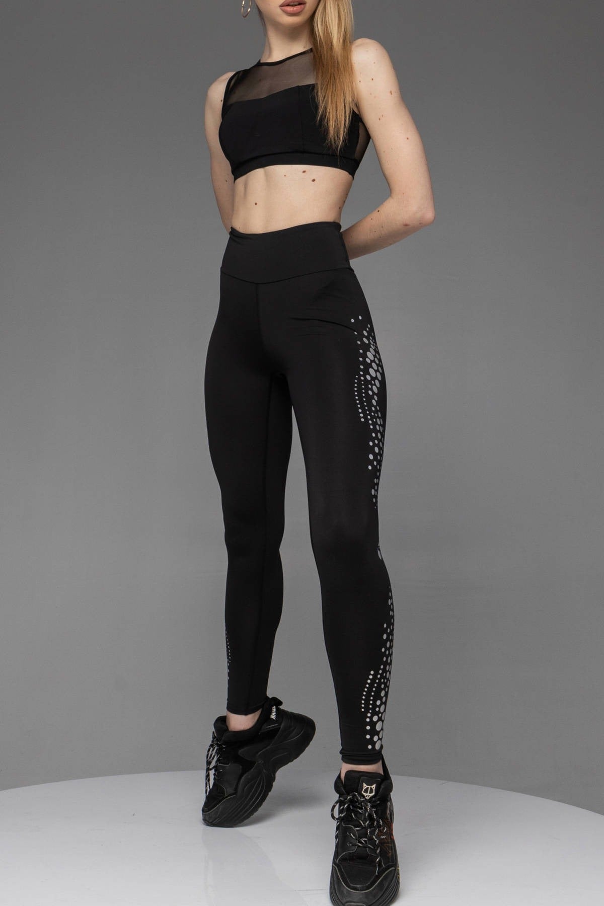 Спортивные леггинсы светоотражающие Reflect LG141-C10RF