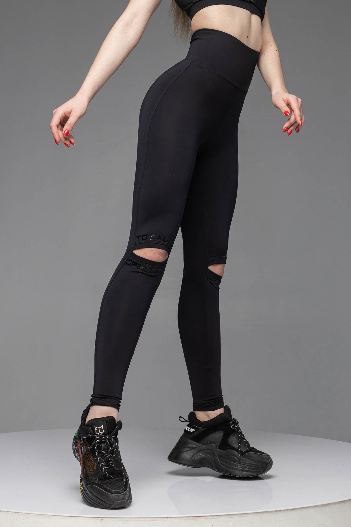 Леггинсы с разрезами на коленях Creation LG91-C10